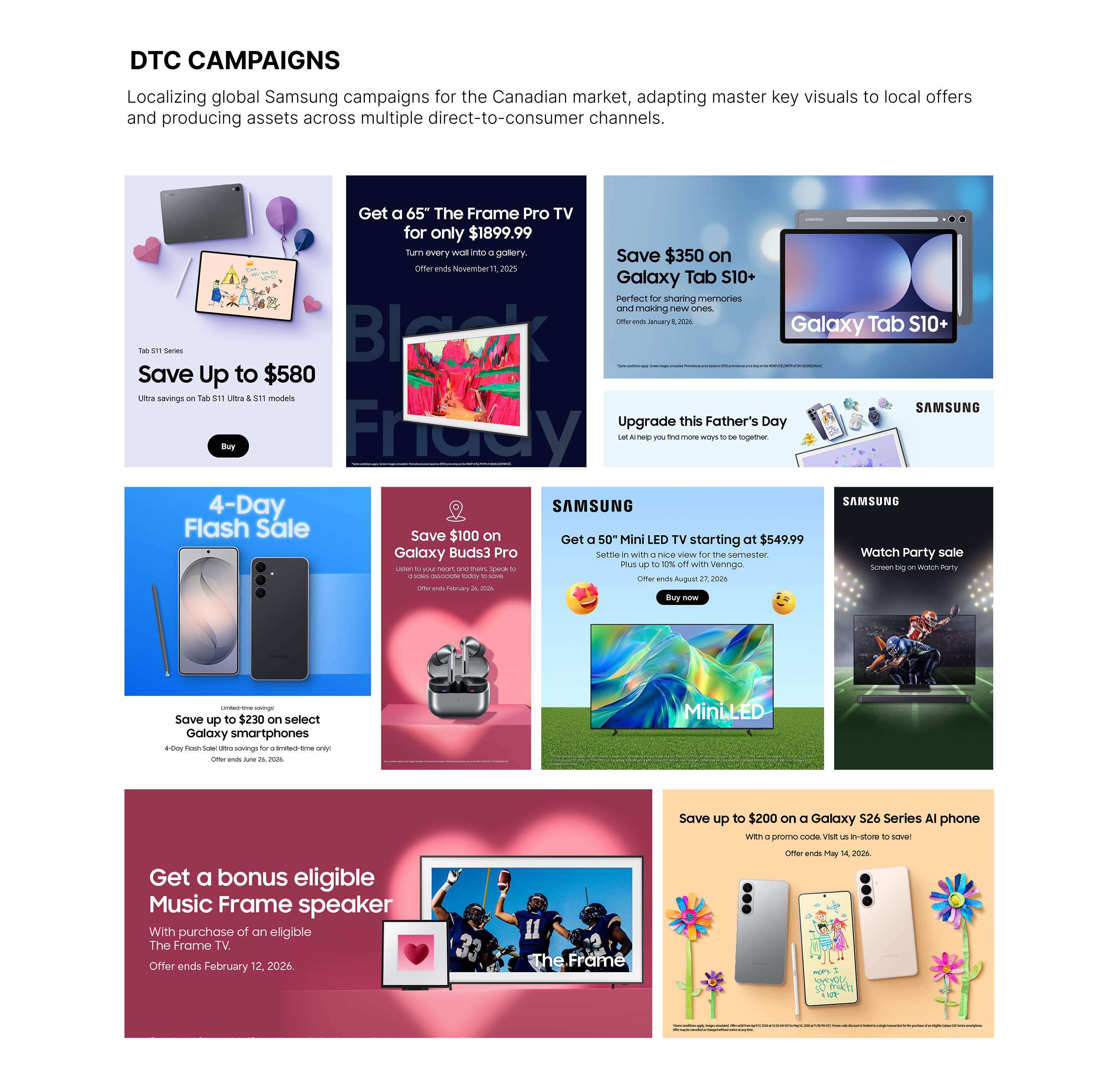 Samsung-DTC-campaigns